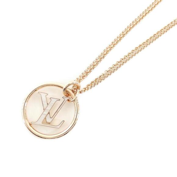 LOUIS VUITTON Gold Necklace - Picture 1 of 7